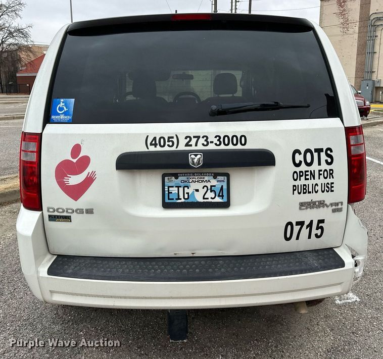 image for item LK9710 2010 Dodge  Grand Caravan  handicap accessible van