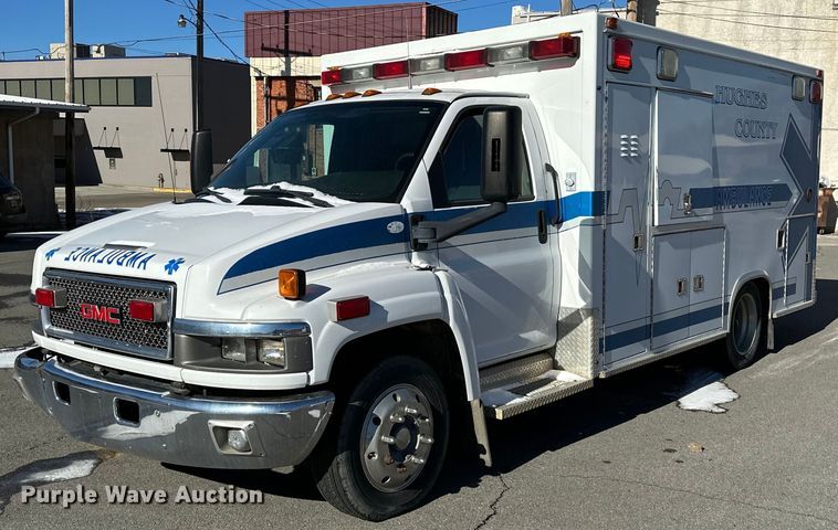 image for item LK9769 2008 GMC C4500 ambulance