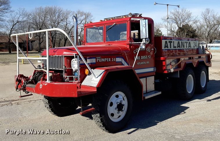 image for item LY9035 1956 Kaiser brush fire truck