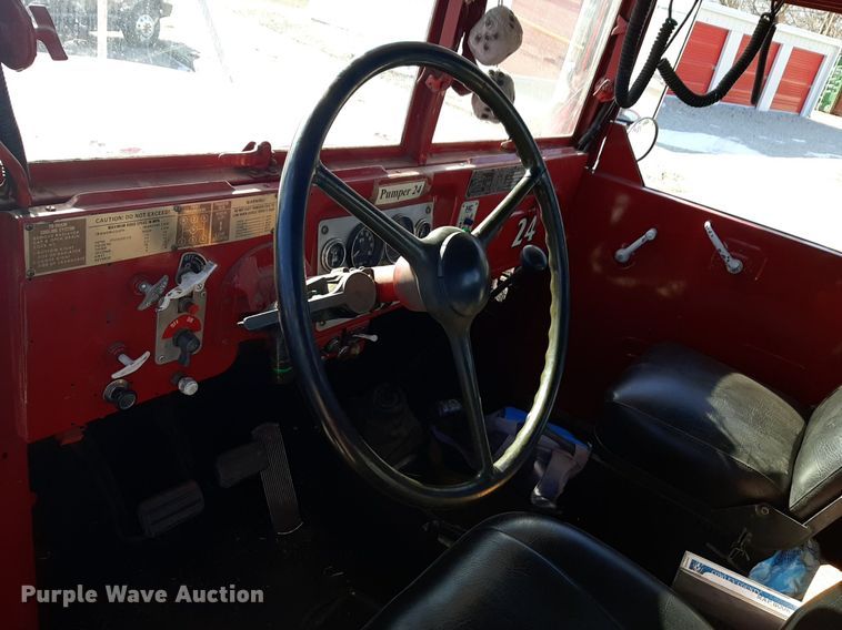image for item LY9035 1956 Kaiser brush fire truck