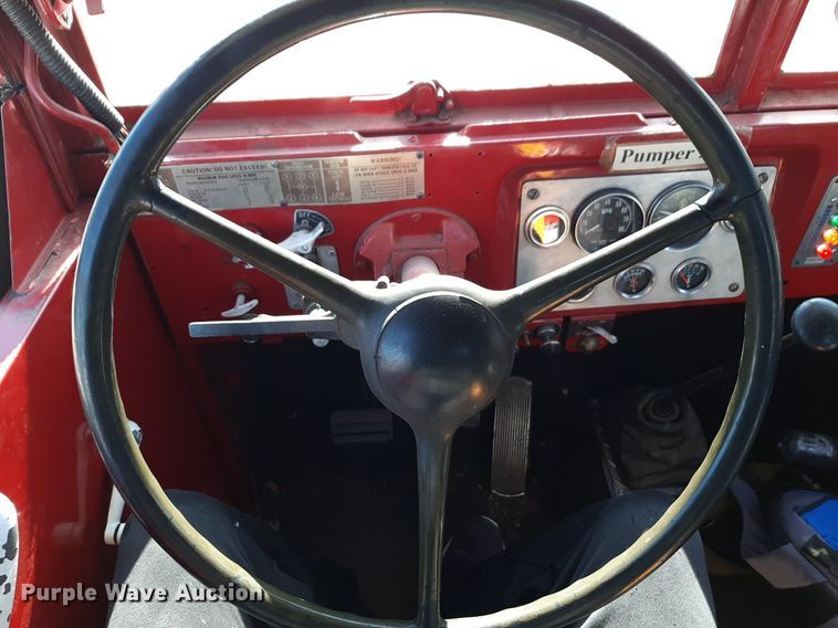 image for item LY9035 1956 Kaiser brush fire truck