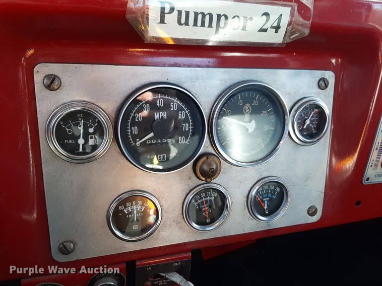 image for item LY9035 1956 Kaiser brush fire truck