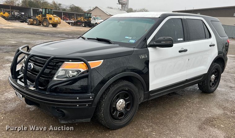 image for item MI9029 2015 Ford Explorer Police Interceptor  SUV