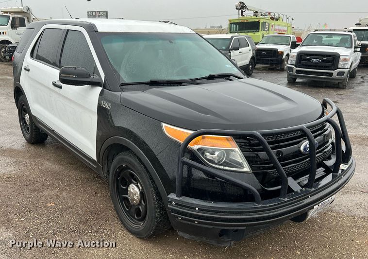 image for item MI9029 2015 Ford Explorer Police Interceptor  SUV