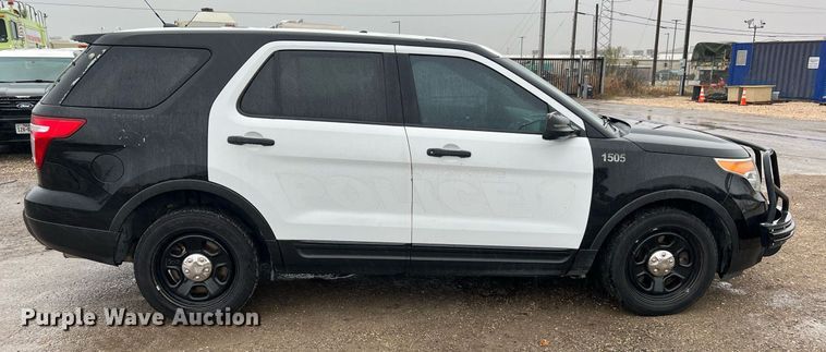 image for item MI9029 2015 Ford Explorer Police Interceptor  SUV