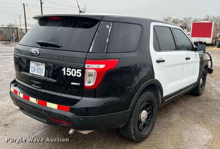 image for item MI9029 2015 Ford Explorer Police Interceptor  SUV