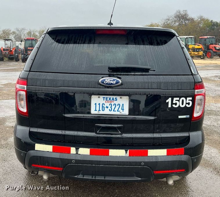 image for item MI9029 2015 Ford Explorer Police Interceptor  SUV