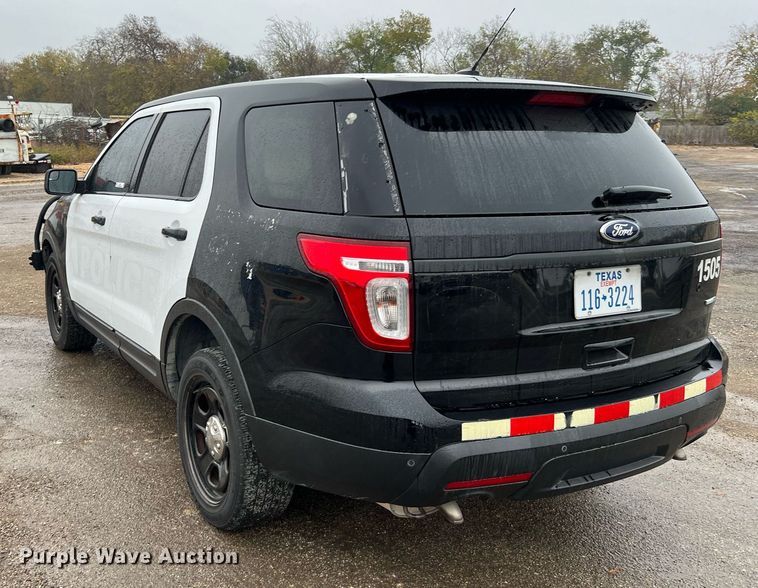 image for item MI9029 2015 Ford Explorer Police Interceptor  SUV