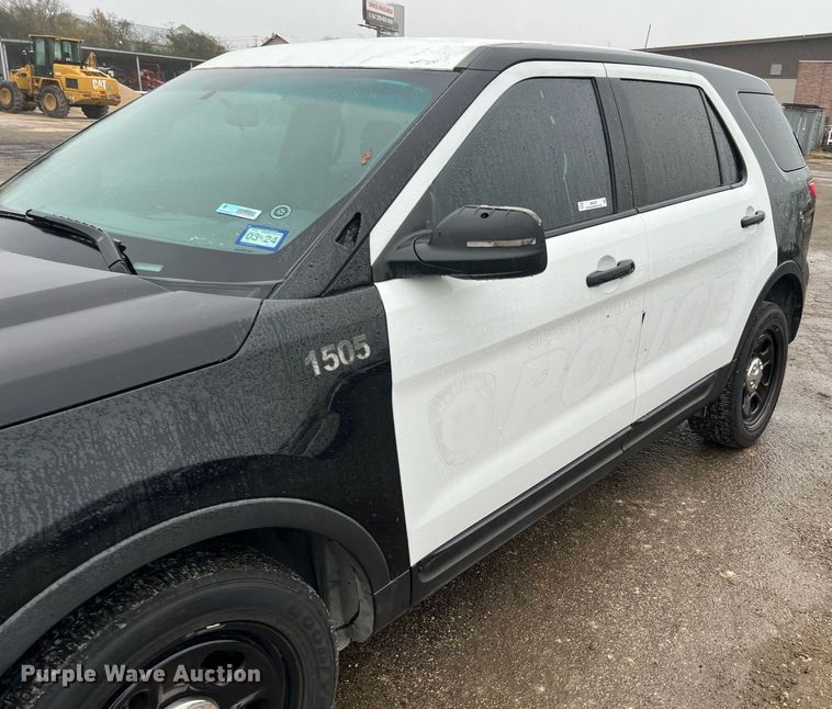 image for item MI9029 2015 Ford Explorer Police Interceptor  SUV