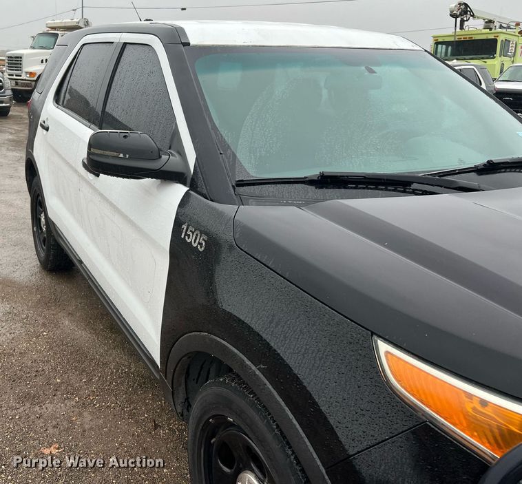 image for item MI9029 2015 Ford Explorer Police Interceptor  SUV