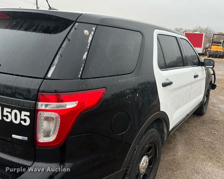 image for item MI9029 2015 Ford Explorer Police Interceptor  SUV