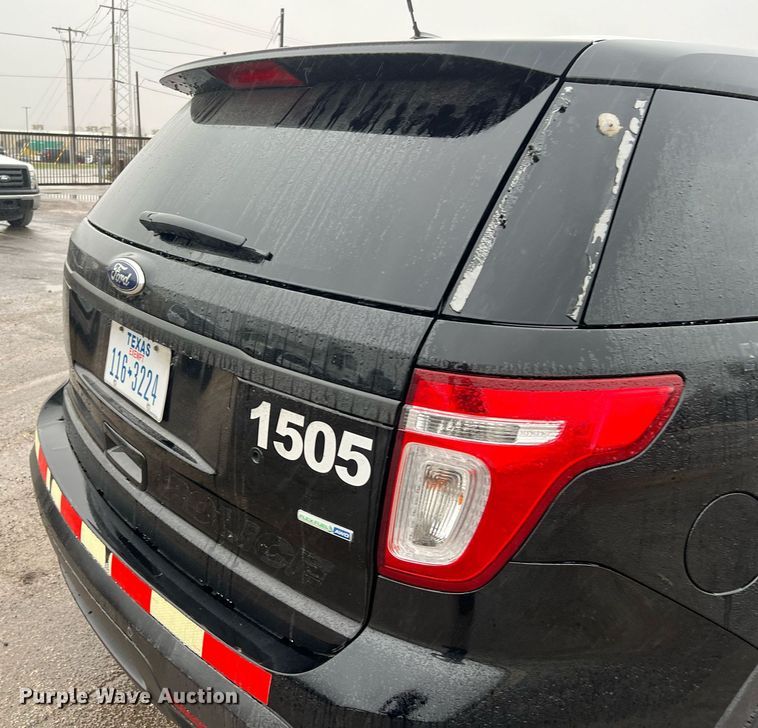 image for item MI9029 2015 Ford Explorer Police Interceptor  SUV