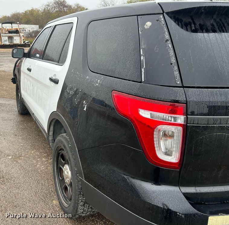 image for item MI9029 2015 Ford Explorer Police Interceptor  SUV