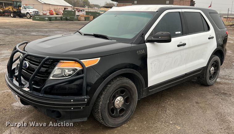 image for item MI9031 2015 Ford Explorer Police Interceptor  SUV
