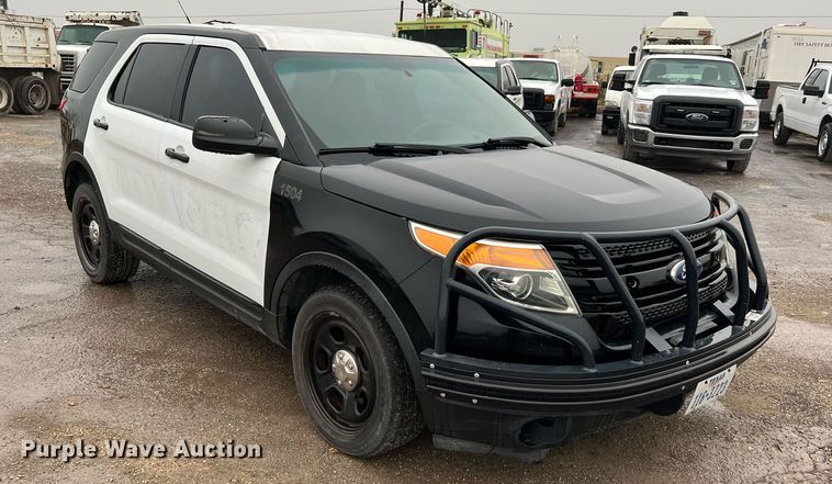 image for item MI9031 2015 Ford Explorer Police Interceptor  SUV
