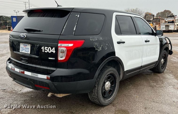 image for item MI9031 2015 Ford Explorer Police Interceptor  SUV