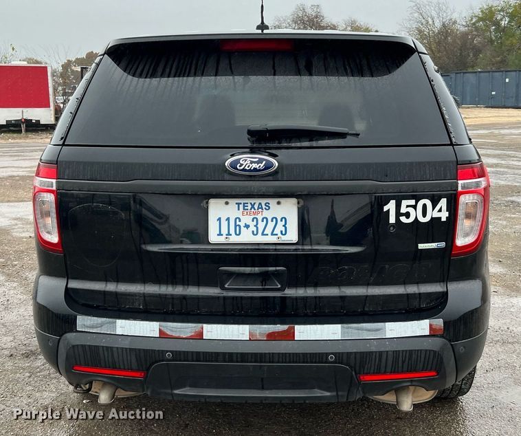 image for item MI9031 2015 Ford Explorer Police Interceptor  SUV