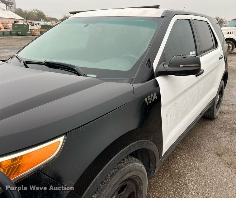 image for item MI9031 2015 Ford Explorer Police Interceptor  SUV