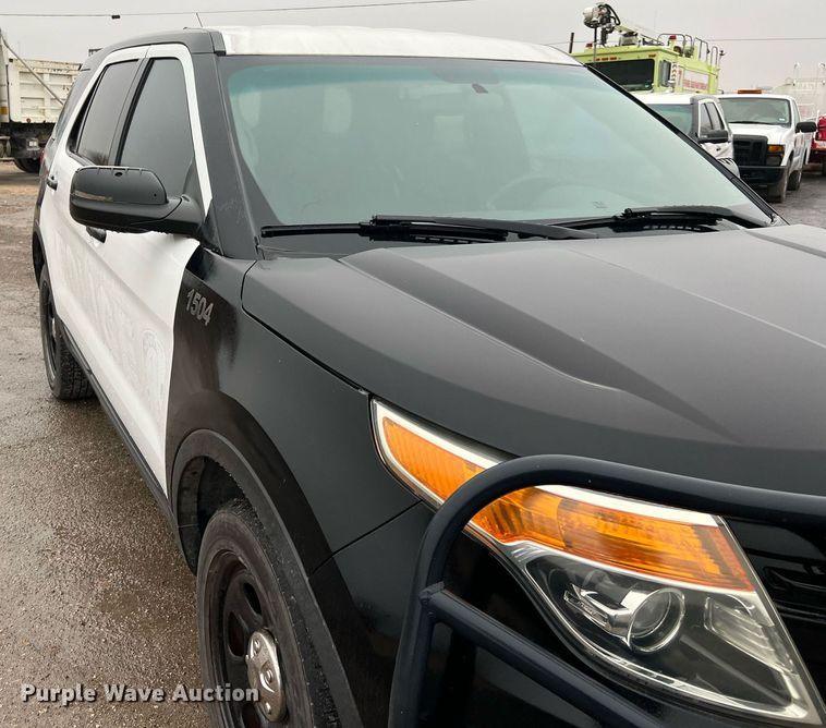 image for item MI9031 2015 Ford Explorer Police Interceptor  SUV