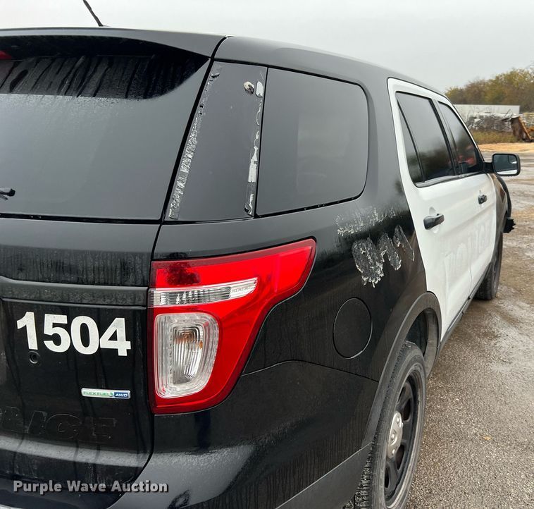 image for item MI9031 2015 Ford Explorer Police Interceptor  SUV