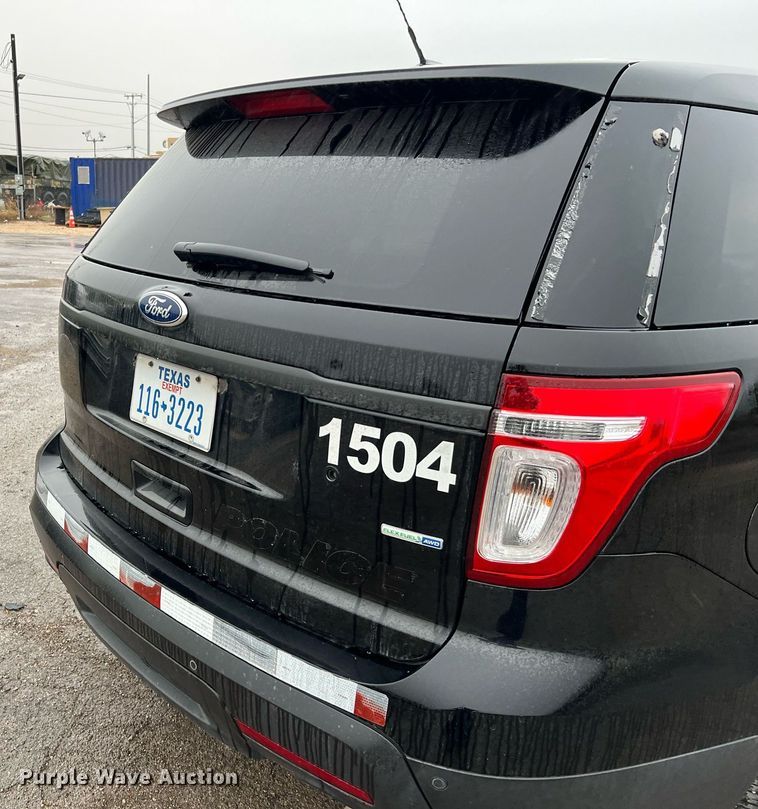 image for item MI9031 2015 Ford Explorer Police Interceptor  SUV