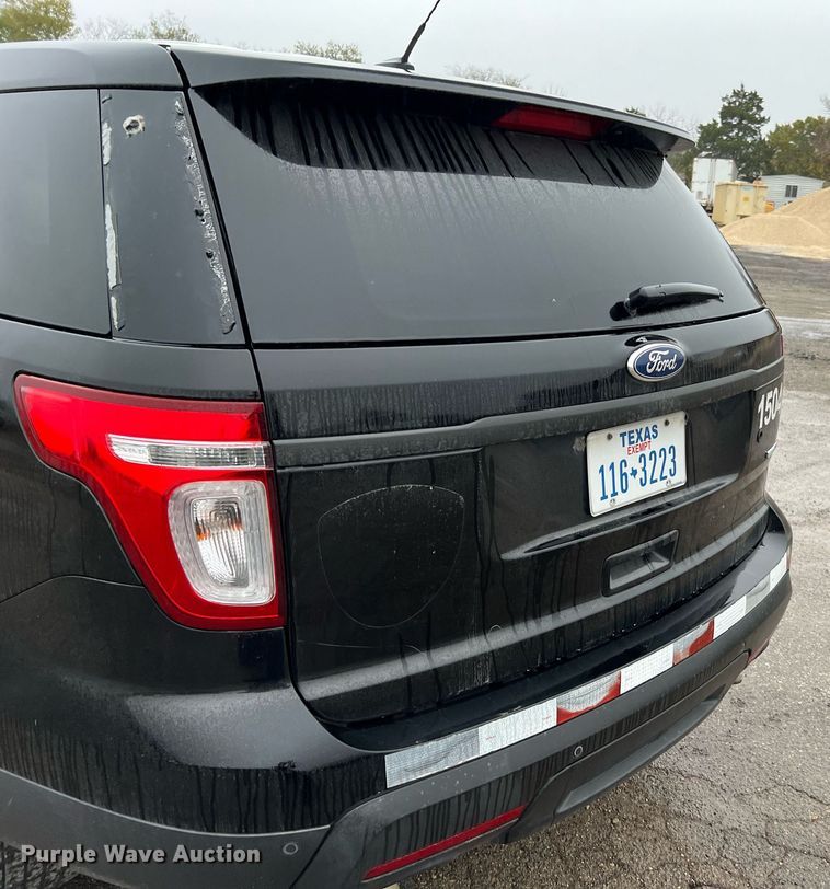 image for item MI9031 2015 Ford Explorer Police Interceptor  SUV