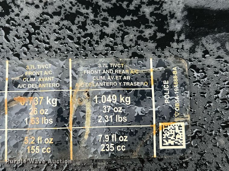 image for item MI9031 2015 Ford Explorer Police Interceptor  SUV