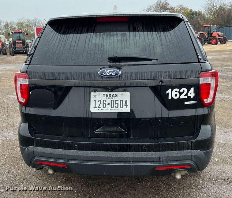 image for item MI9032 2016 Ford Explorer Police Interceptor  SUV