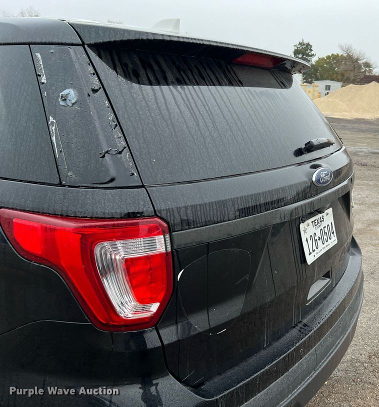 image for item MI9032 2016 Ford Explorer Police Interceptor  SUV