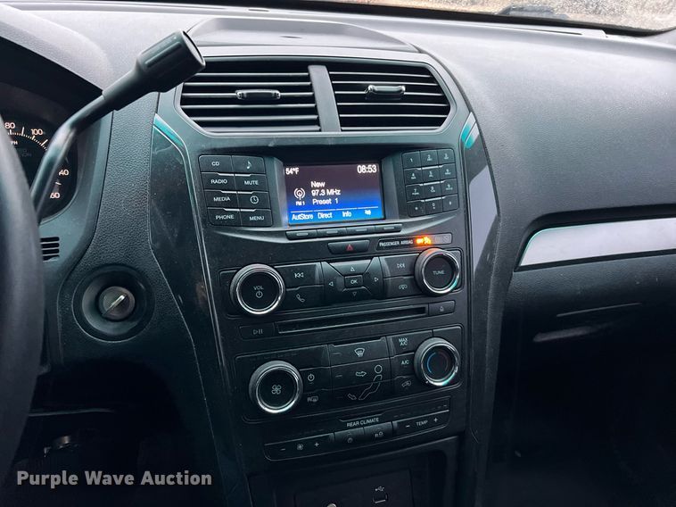 image for item MI9032 2016 Ford Explorer Police Interceptor  SUV