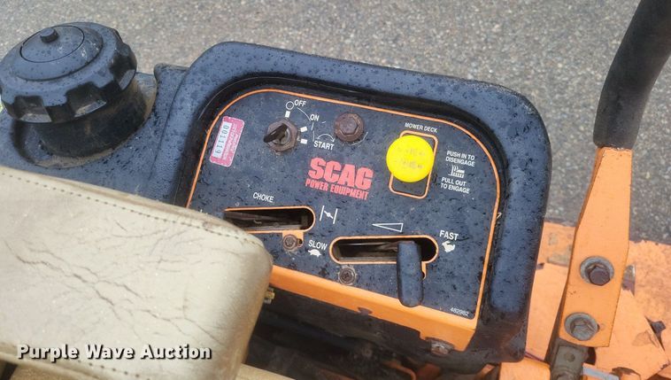 image for item MI9906 Scag Tiger Cub ZTR lawn mower