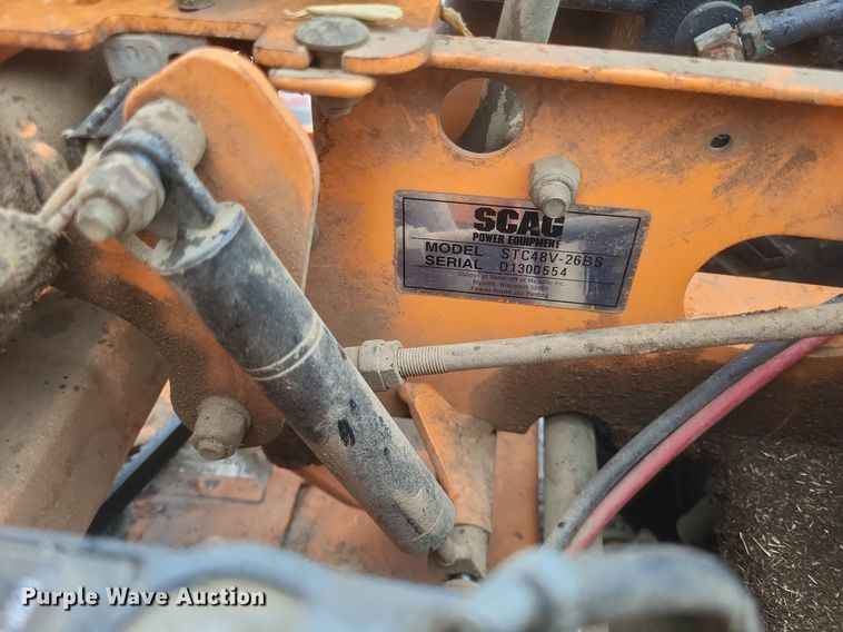 image for item MI9906 Scag Tiger Cub ZTR lawn mower