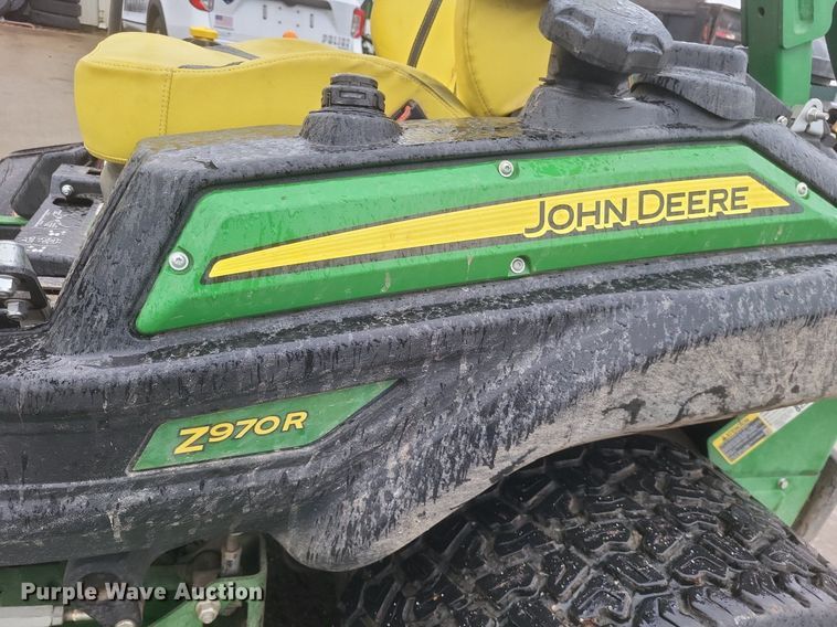 image for item MI9907 2019 John Deere Z970R ZTR lawn mower