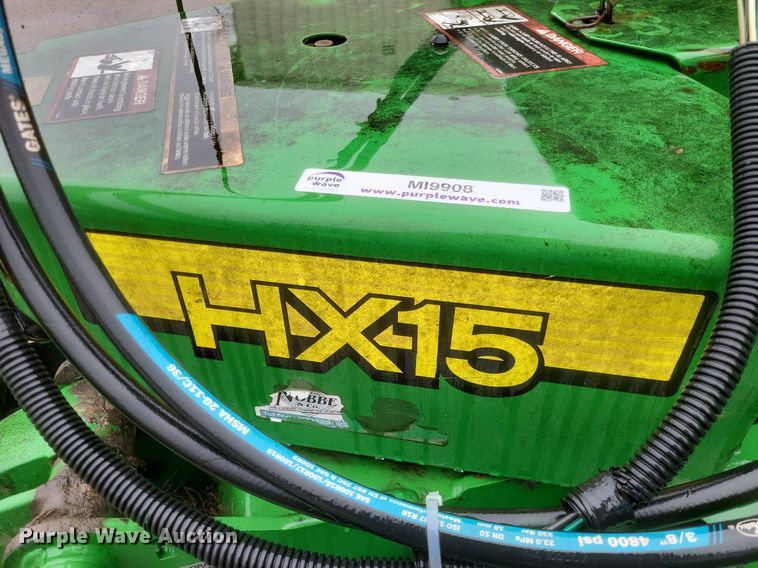 image for item MI9908 John Deere HX15 batwing rotary mower