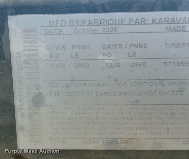 image for item NB9313 2006 Maxum  1800MX boat