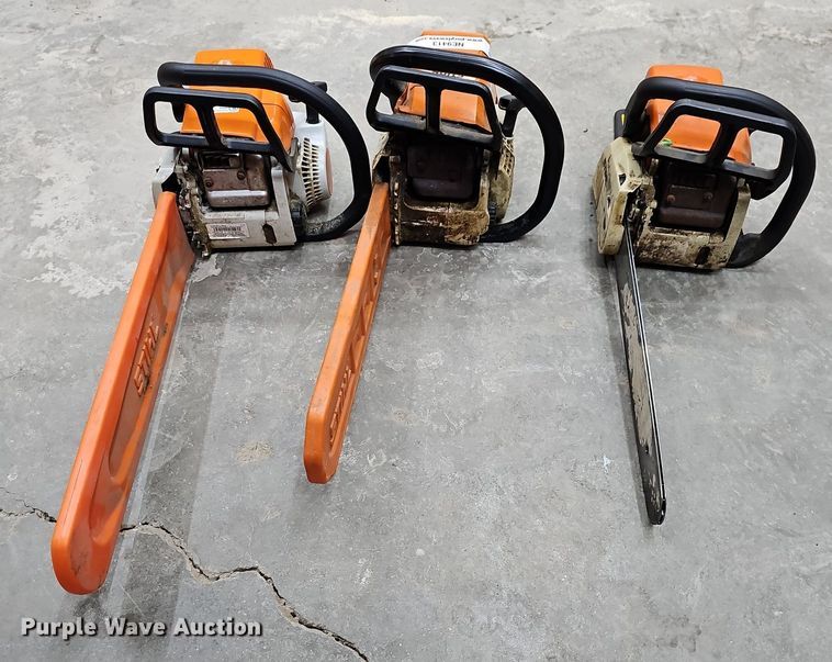 image for item NE9413 (3) Stihl chainsaws
