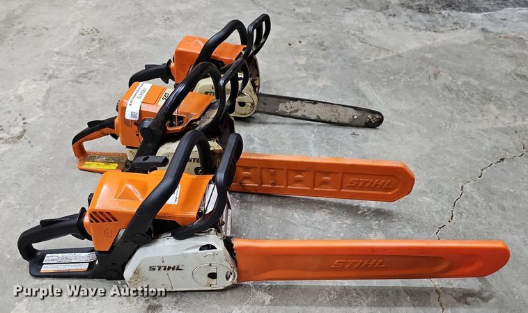 image for item NE9413 (3) Stihl chainsaws