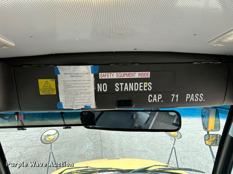 image for item NE9698 2014 Thomas Built school bus