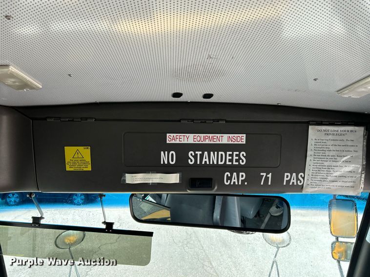 image for item NE9699 2014 Thomas Built school bus