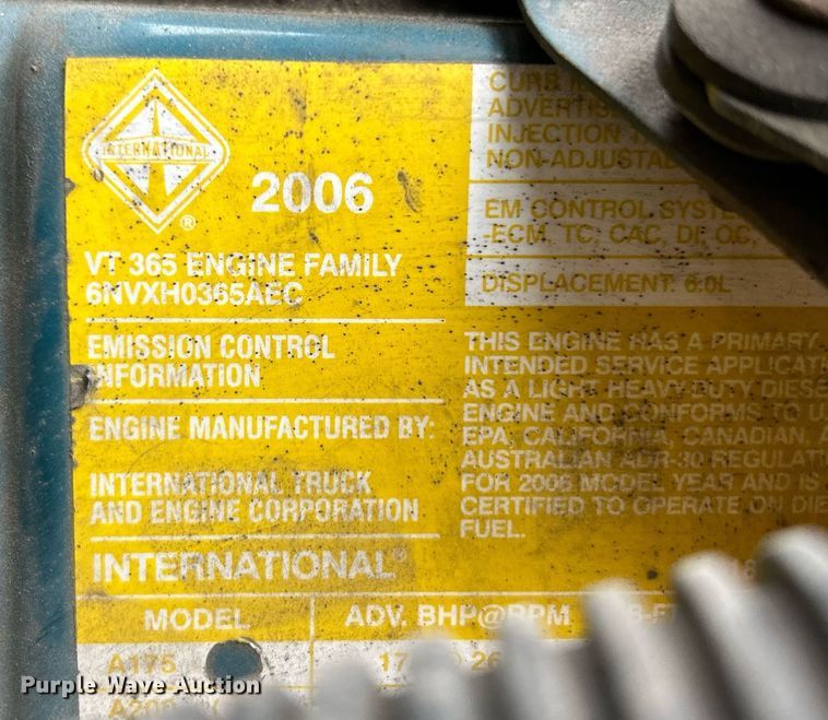 image for item NE9700 2008 IC CE200 school bus