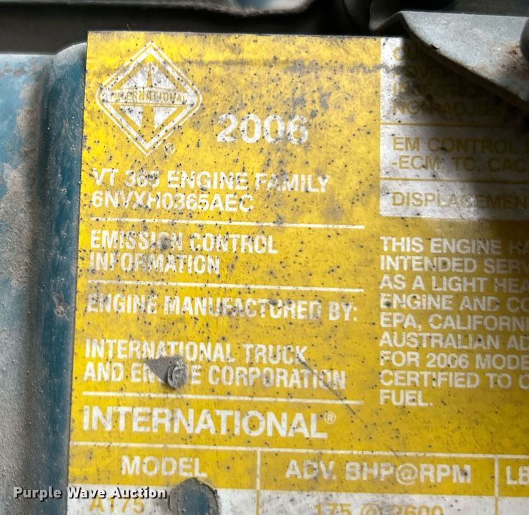 image for item NE9701 2008 IC CE200 school bus