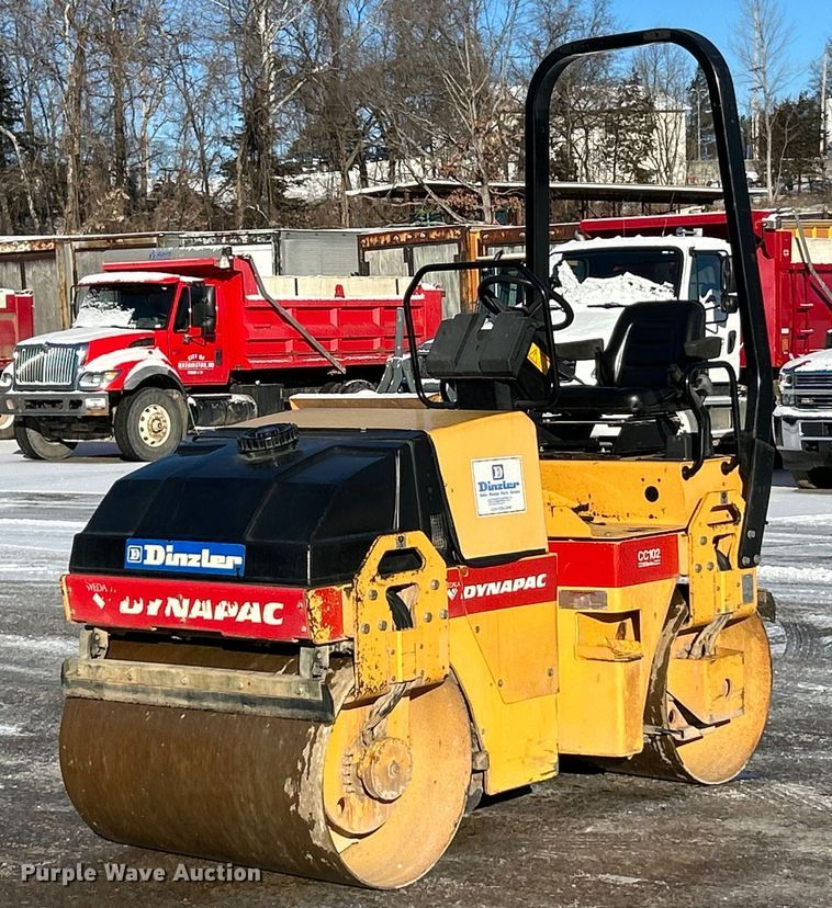 image for item NE9714 1999 Dynapac CC102 10 Series double drum vibratory roller