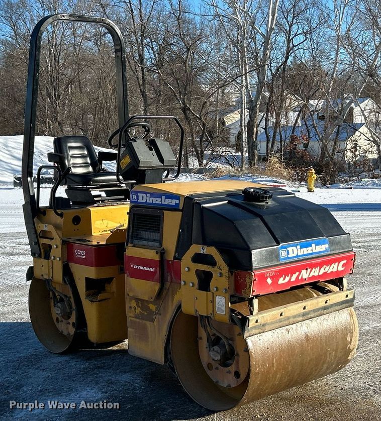 image for item NE9714 1999 Dynapac CC102 10 Series double drum vibratory roller