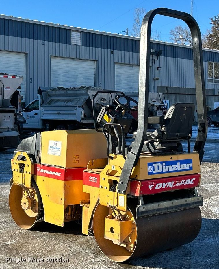 image for item NE9714 1999 Dynapac CC102 10 Series double drum vibratory roller