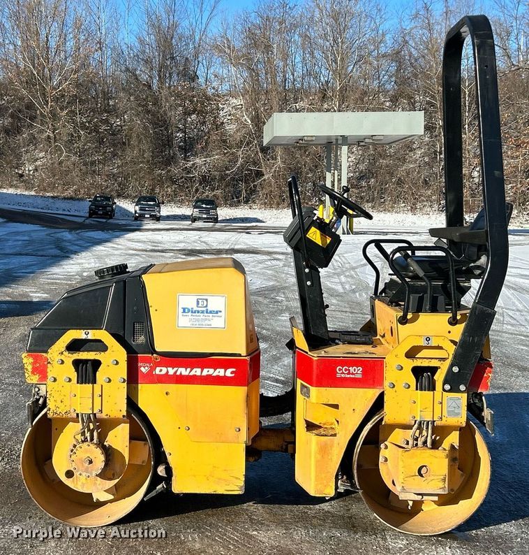 image for item NE9714 1999 Dynapac CC102 10 Series double drum vibratory roller