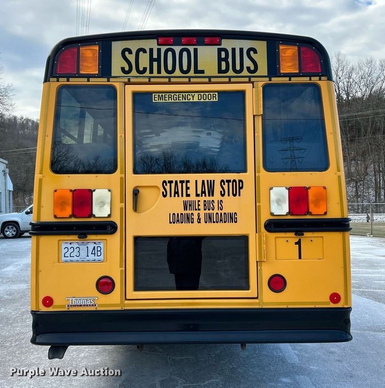image for item NE9720 2014 Thomas Built school bus