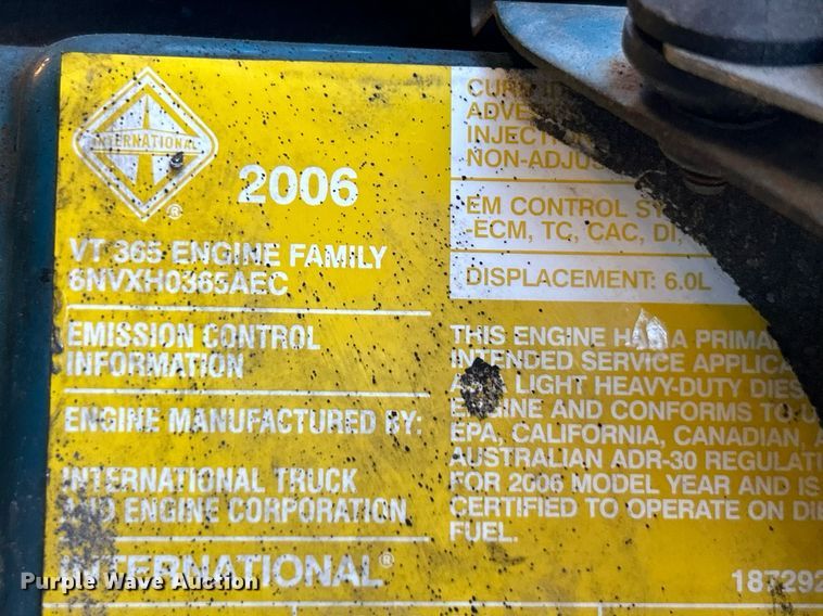 image for item NE9723 2008 IC CE200 school bus