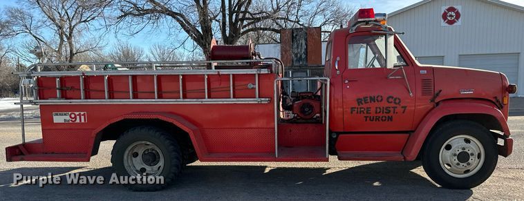 image for item NI9725 1969 GMC 5500 fire truck