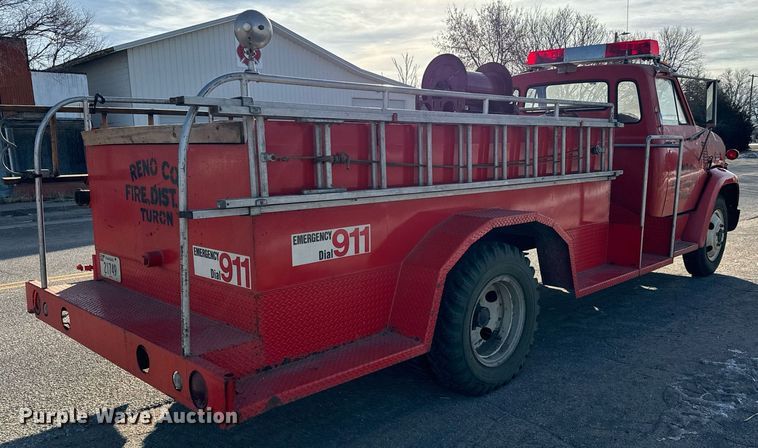 image for item NI9725 1969 GMC 5500 fire truck