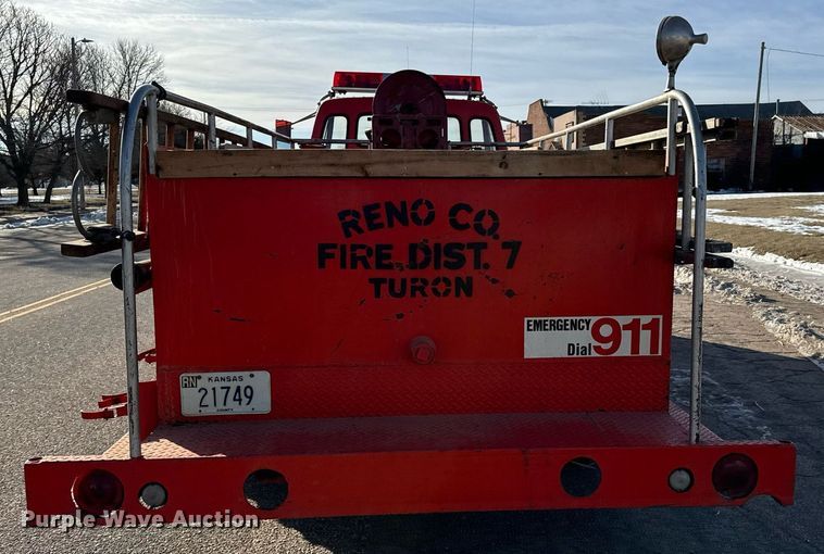 image for item NI9725 1969 GMC 5500 fire truck